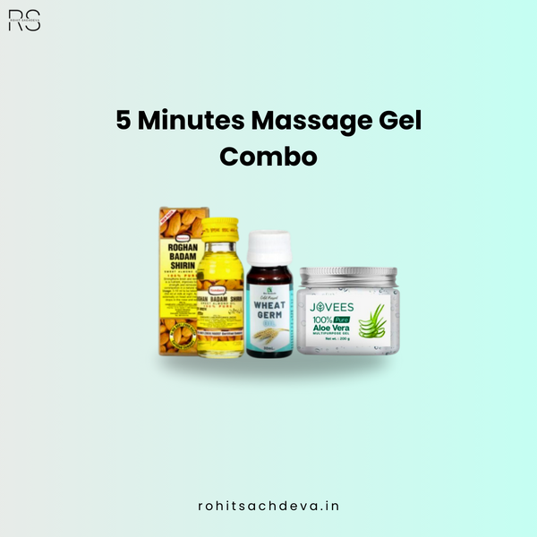 5 minutes massage gel combo