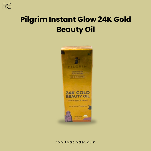 Pilgrim Instant Glow 24K Gold Beauty Oil
