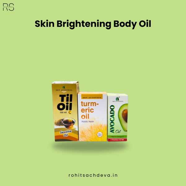 Skin Brightening Body Oil