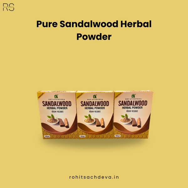 Pure Sandalwood Herbal Powder