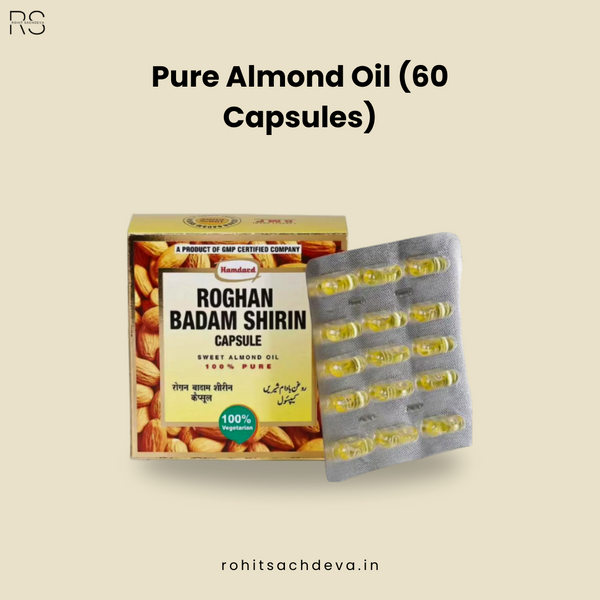 Pure Almond Oil (60 Capsules)