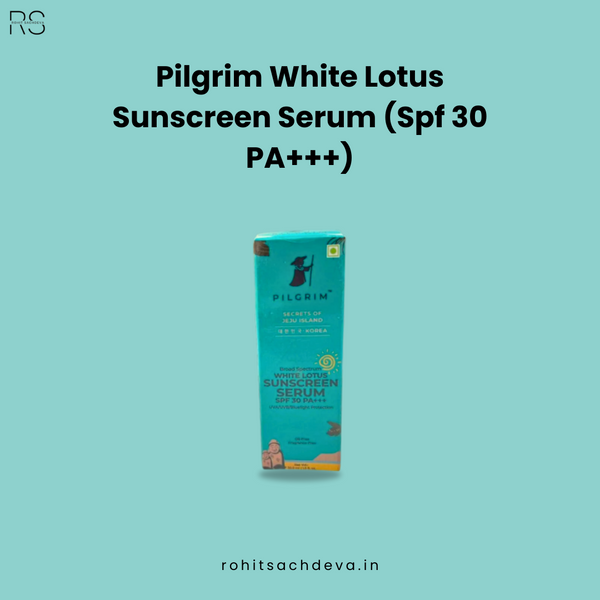 Pilgrim White Lotus Sunscreen Serum (Spf 30 PA+++)