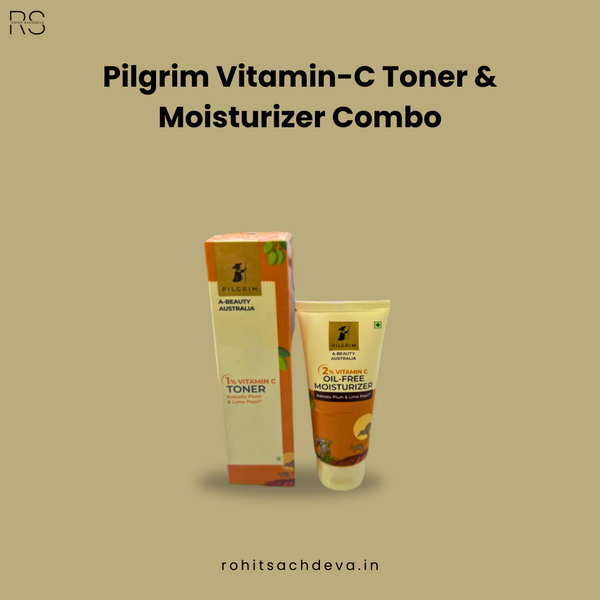Pilgrim Vitamin-C Toner & Moisturizer Combo