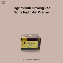 Pilgrim Skin Firming Red Wine Night Gel Creme