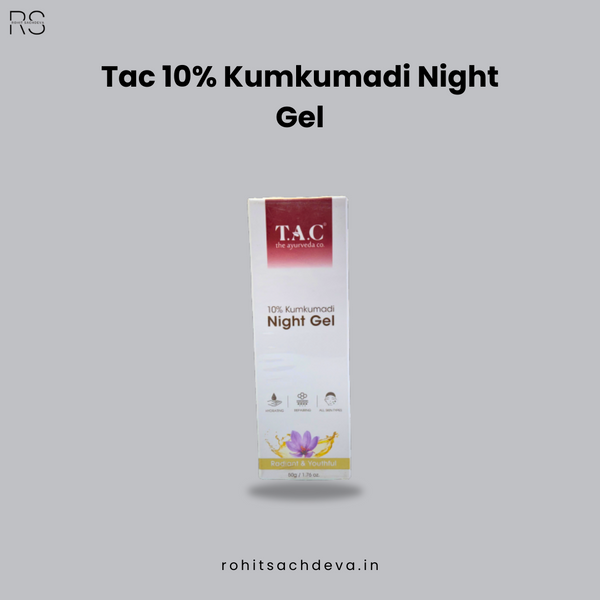 Tac 10% Kumkumadi Night Gel