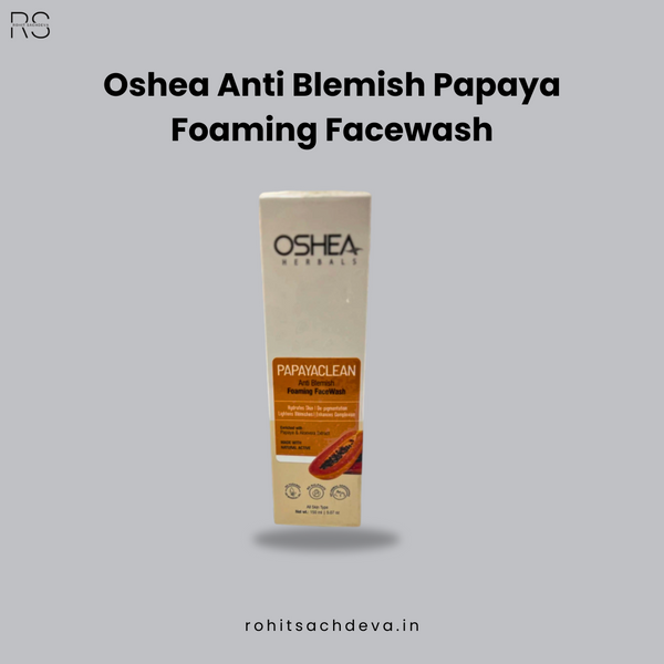 Oshea Anti Blemish Papaya Foaming Facewash