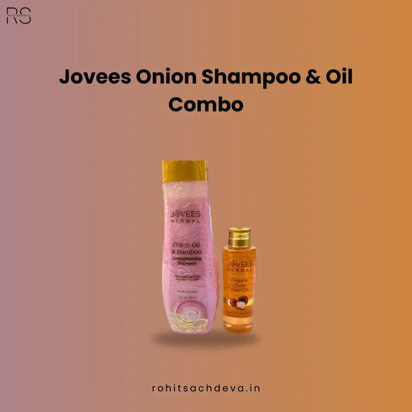 Jovees Onion Shampoo & Oil Combo