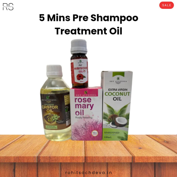5 Mins Pre Shampoo Treatment Oil