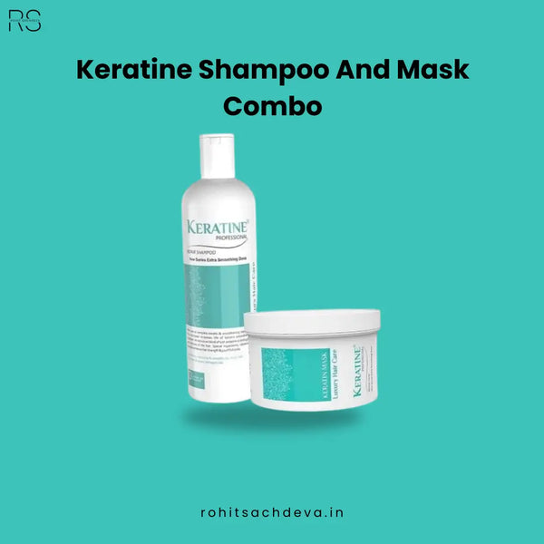 Keratine shampoo and mask Combo