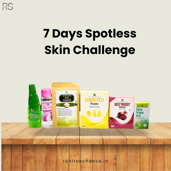 7 Days Spotless Skin Challenge