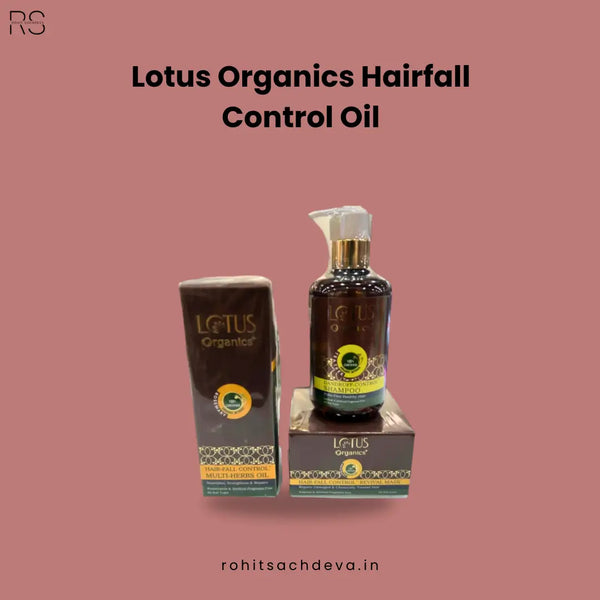 Lotus Organics Hairfall control oil