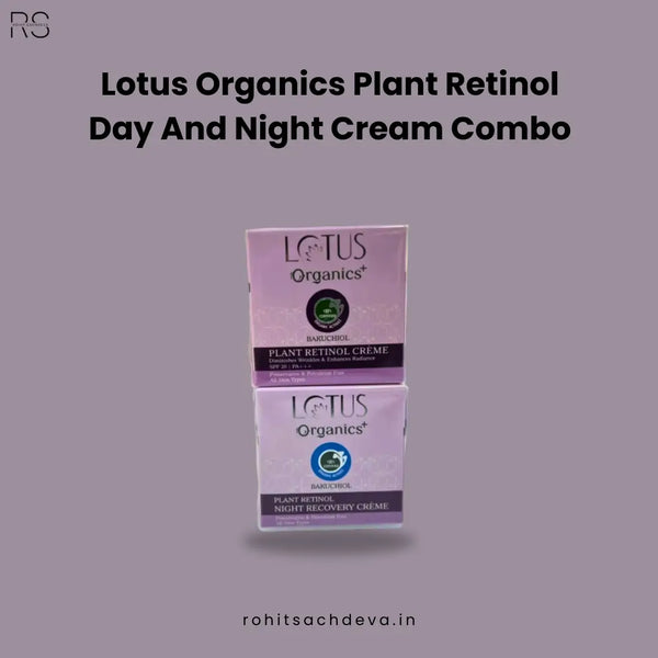 Lotus Organics Plant Retinol Day and Night cream Combo
