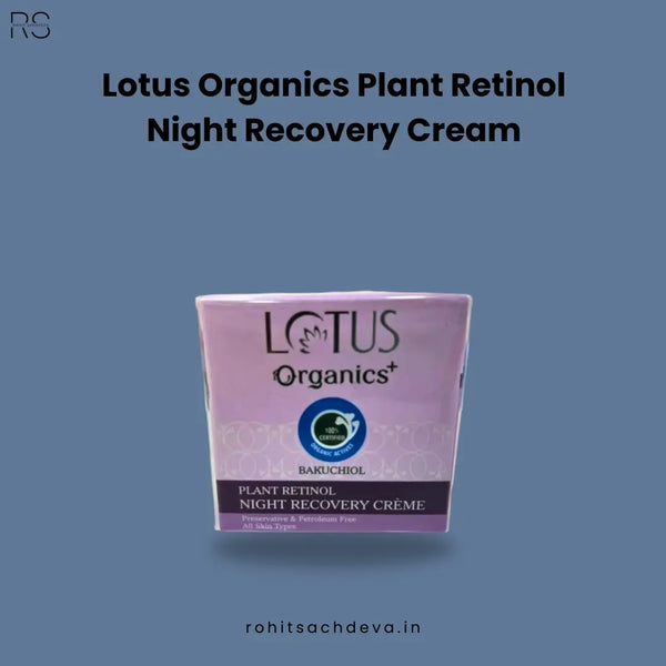 Lotus Organics Plant Retinol Night Recovery Cream