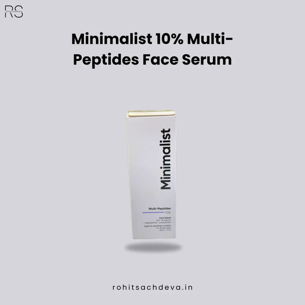 Minimalist 10% Multi-Peptides Face Serum