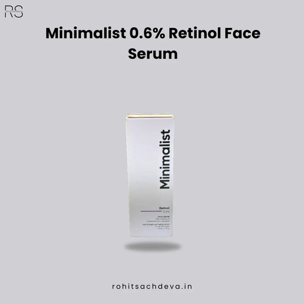 Minimalist 0.6% Retinol Face Serum