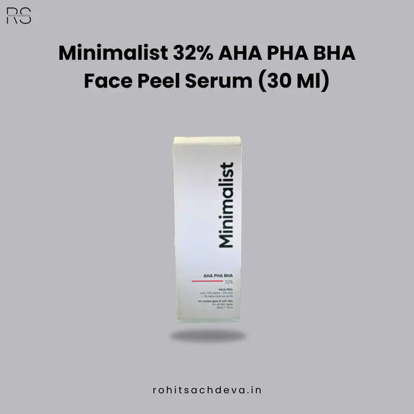 Minimalist 32% AHA PHA BHA Face Peel Serum (30 ml)