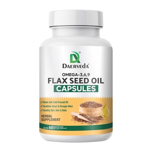 Daerveda Flaxseed Oil Capsules