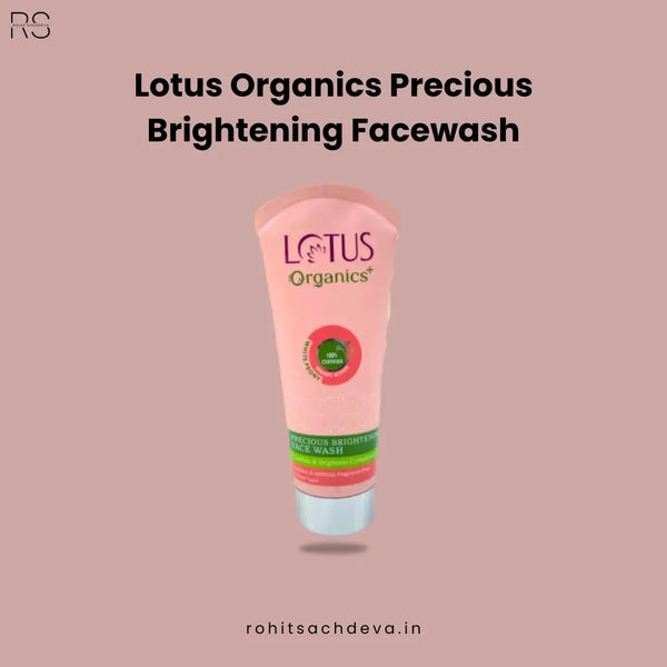 Lotus Organics Precious Brightening Facewash
