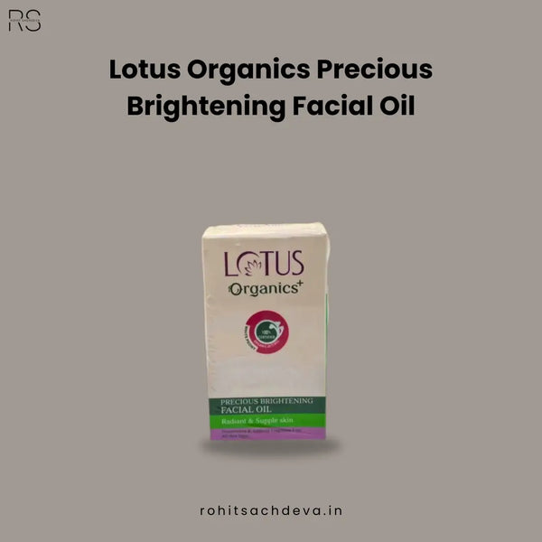 Lotus Organics Precious Brightening Facial Oil