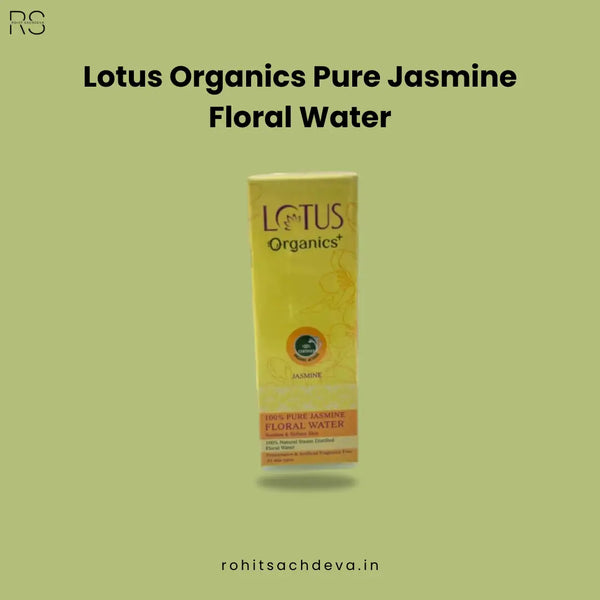 Lotus Organics Pure Jasmine Floral Water