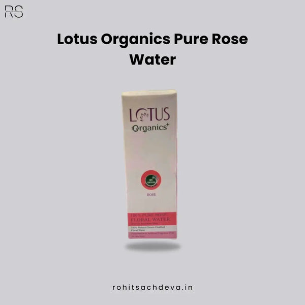 Lotus Organics Pure Rose Water