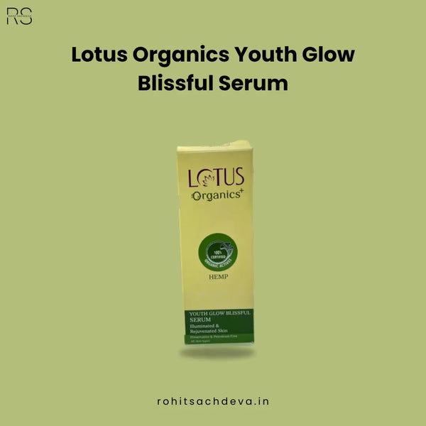 Lotus Organics Youth Glow Blissful Serum