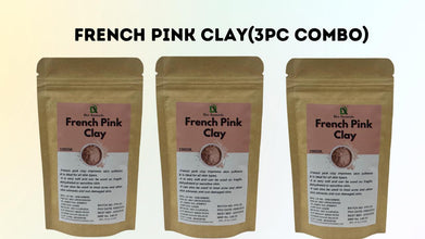 French Pink Clay 3pc Combo
