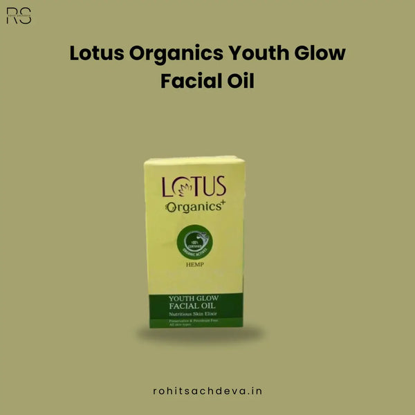 Lotus Organics Youth Glow Facial oil