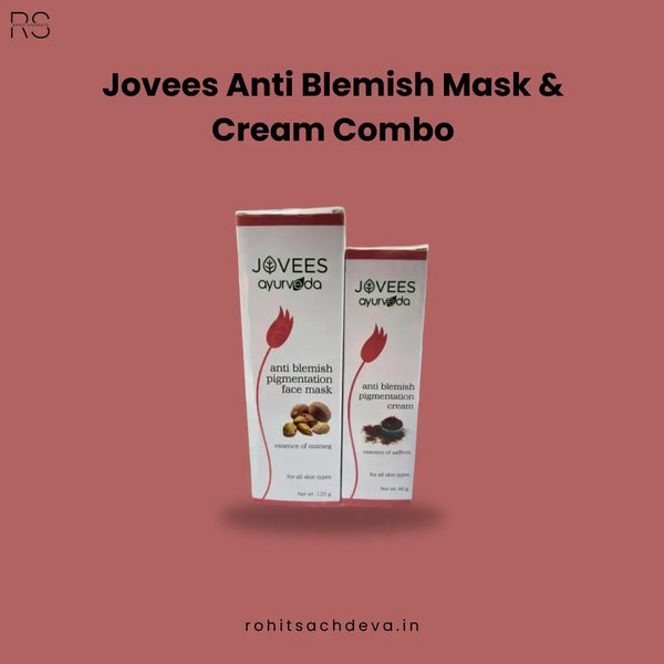 Jovees Anti Blemish Mask & Cream Combo