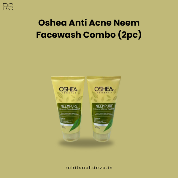 Oshea Anti Acne Neem Facewash Combo (2pc)