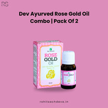 Dev Ayurved Rose Gold Oil Combo | Pack of 2