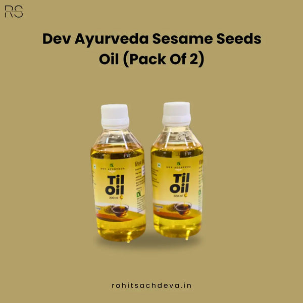 Dev Ayurveda Sesame Seeds Oil (Pack of 2)