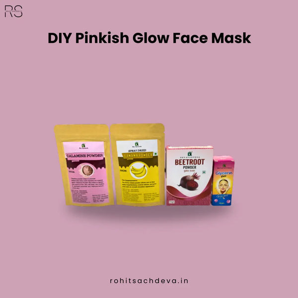 DIY Pinkish Glow Face Mask