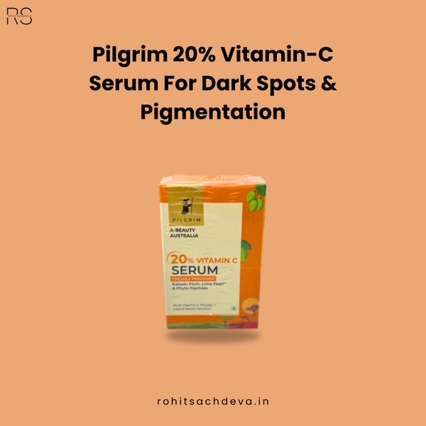 Pilgrim 20% Vitamin-C Serum for Dark Spots & Pigmentation