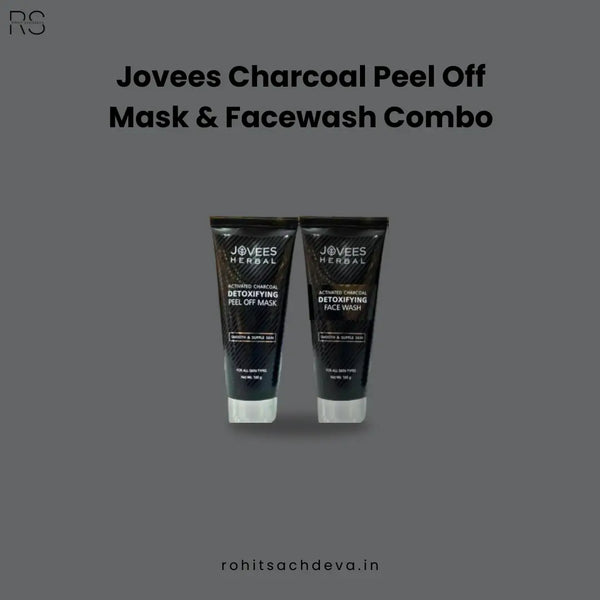 Jovees Charcoal Peel Off Mask & Facewash Combo